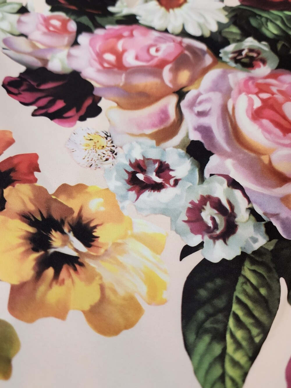 Ted Baker London Deavon Oil Painting Floral Fit-and-Flare Dress Size 4 - Picture 10 of 12